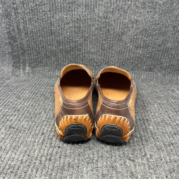 NEW Pikolinos Jerez Driving Loafers Brown Leather Slip On Shoes Mens 43 / US 10 - Picture 4 of 7